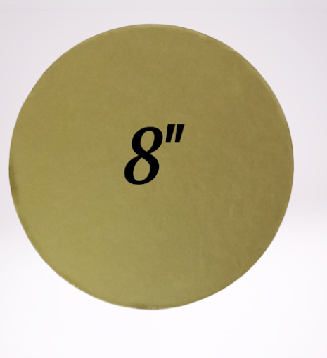 MDF Round Cake Board | 8 inch Round | wholesale bakery packaging