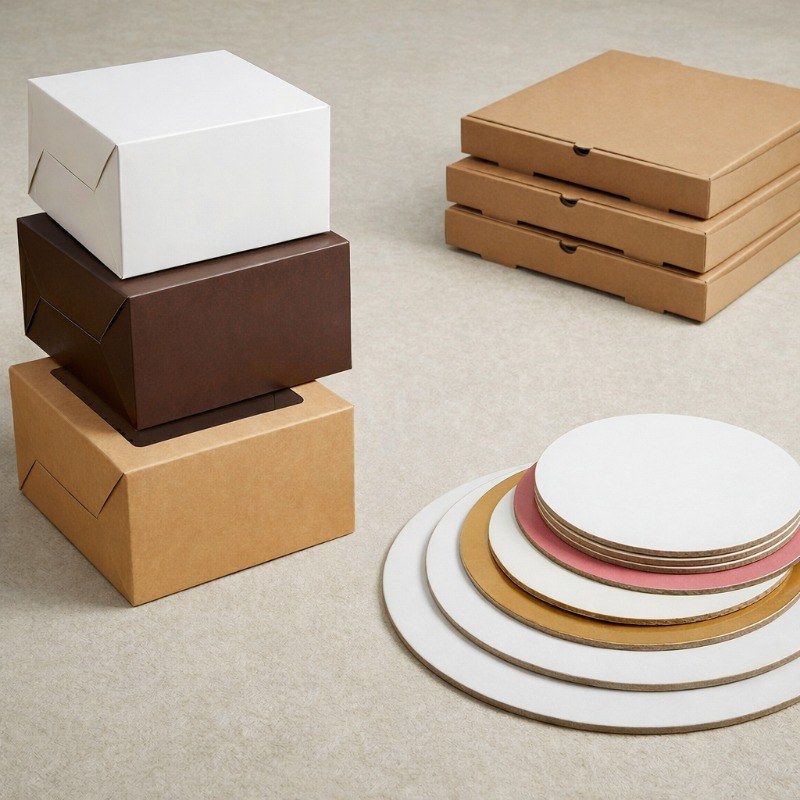 MDF Floral Cake Board | 6x6 | 2mm | Gold | supplier Mumbai image 3